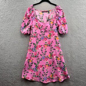 Vero Moda Nya Print Dress‎ Cyclamen Aop M